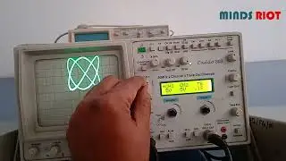 Lissajous Pattern Practical on CRO