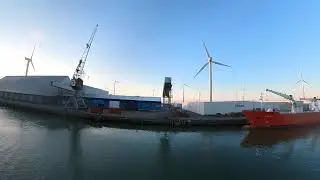 Eemshaven port Netherlands