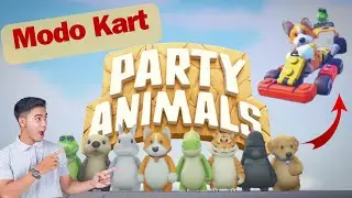 Party Animal - Jogando a Beta Modo Kart #gamepass #viralvideos #videoviral