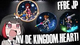 |FFBE JP| PRE-VIEW : NV de Kingdom Heart ! Sora , Rikku y Kairi !