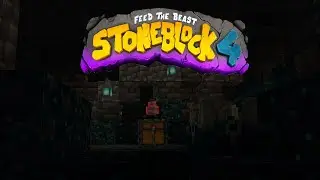Plundering Echo Shards from Wardens | Minecraft Stoneblock 4 Ep 10