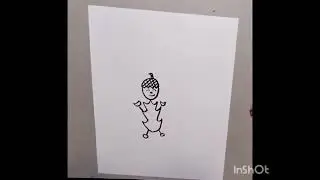 How to draw a cute little acorn 🧡💛🤎