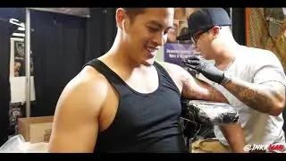 Inkkmann Corey tattoo Atlanta tattoo convention