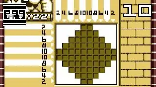 (10 / 193) Mario's Picross [GameBoy] [No Hints] : Easy Picross 2B (Diamond)