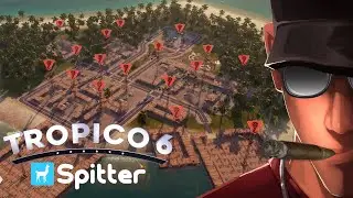 Tropico 6 Spitter HARD part 4 - New Dock Area | Let's Play Tropico 6 Gameplay