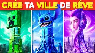 Construis la VILLE de tes r&ecirc;ves 🏙️🔥 Quiz &eacute;pique 🌈 de 2026 🌍✨