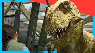 😨 Rescuing Baby Dino from a T-Rex 🦖 | + More Dinosaurs Adventures for Kids @DinoKids