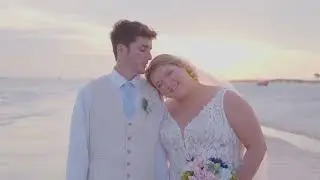 Beach Wedding Filmed in Gulf Shores, Alabama