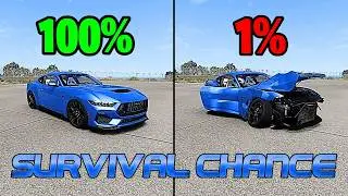 Realistic Survival Chance Crashes #260 | BeamNG.drive