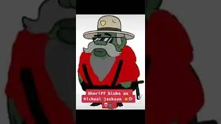 Sheriff blubs wearing Micheal Jackson thriller for Halloween 🎃 💀 👻 🧛🏻&zwj;♂️ 🧟&zwj;♂️ 🍬🍫