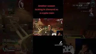 JUST ANOTHER SEASON LOCKING IN DIAMOND WIRH CRYPTO #apex #cryptoapex #cryptoapexlegends #RANKED