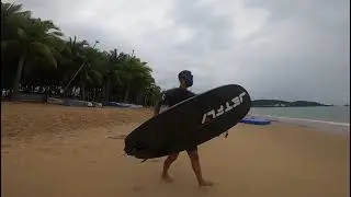 Jetfly electric surfboard high power 72V 51A top power 2000w water sport equipment jet wakeboard