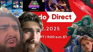 The Funniest Nintendo Direct Reaction Ever - Nintendo September 12th 2025 Live Reaction 