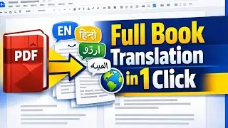How to Translate PDF Book into Any Language | Full Book Translation