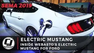 Inside Look At Webasto's 900 HP, 1000 Lb-Ft of Torque Ford Lithium Mustang!