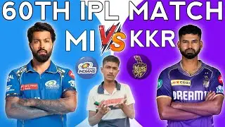 mi vs kkr 60th IPL match | mi vs kkr dream' 11team | all' fantasy tips