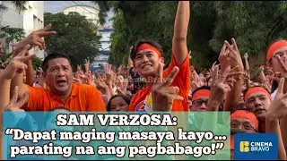 SAM VERZOSA reveals biggest scam in Manila's history during his charity event in Brgy. 20 Parola