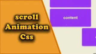 Scroll Animation CSS in 9 min...