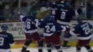 Moncton AHL Hawks Rinkside Play-offs 1992