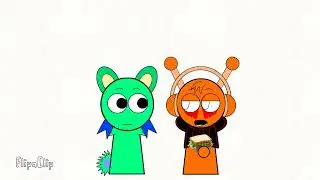 Claussen's bread. Meme (animaci&oacute;n) #sprunki #flipaclip 