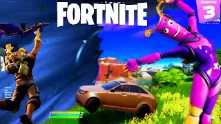 Fortnite gameplay on PS4 slim | How to fly 100m in Tornado 🌪 | #48