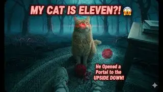 My Cat Has TELEKINESIS? 🤯 Stranger Things Cat INVADES the Upside Down! Funniest Parody Ever