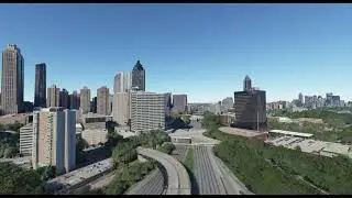 Atlanta Georgia in Microsoft Flight Simulator