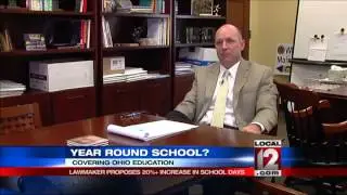 Year round school: 20% increase in school