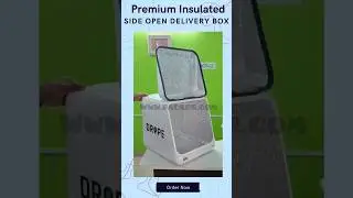 ‼️Insulated side open delivery box‼️For inquiries 7289958858 #Packpr #deliverybox #ledbox #frpbox