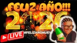 🔴LIVE - FELIZ A&Ntilde;O 2026 - CON AKUMASAURIO ANIMADO