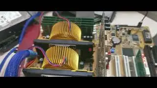 редкая Материнская плата GA-6BXD Dual Slot 1 +CPU+RAM