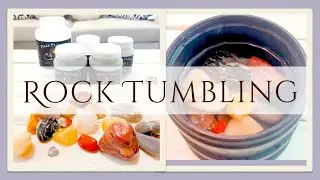 【天然石】タンブラーで石を磨く ② | 鉱物 | 研磨 | Rock Tumbling Part 2