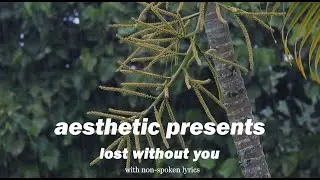 aesthetic || lost without you OFFICIAL LYRIC VIDEO