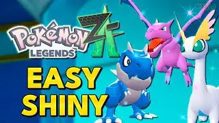 Как легко получить ВСЕХ ИСКРОМНЫХ БЛЕСТЯЩИХ ПОКЕМОНОВ в Legends Z-A