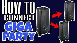 Как подключить Samsung Giga Party Audio Speaker MX-T50 70 к нескольким устройствам с помощью ADD ...