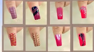 Top 8 Easy Nail Art Design with Striping Tape 