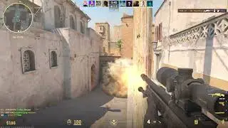 CS2 - Rushing Short with Scout on Dust2 - RapidShots