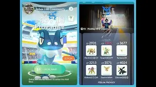 Frogadeir Level 4 Raid Boss - Solo Battle w-4 Different Pok&eacute;mon