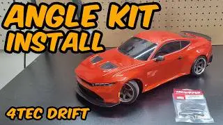Установка комплекта для дрифта Traxxas 4-tec 2.0 Drift - Angle Kit.