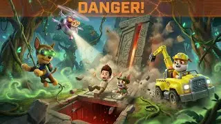 Jungle Temple Rescue! 🐒 Pups Save Carlos from the Maze! 🌿 | Puppy Rescue Squad 🐾