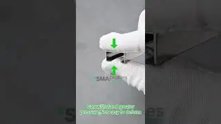 Decorative stainless steel tile trims