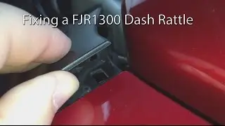 Yamaha FJR1300 Dash Rattle Fix 2500 RPM