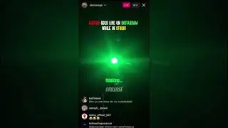 #RCG AbzSav goes live on Instagram in Studio #shorts #ukdrill