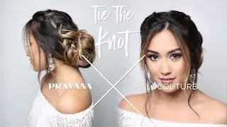 PRAVANA x HALOCouture - Tie The Knot Bridal Hair Styling
