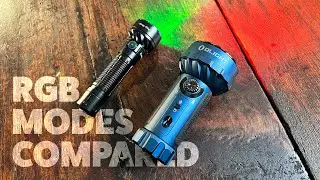 Olight Marauder Mini & Freyr | RGB Compared! (Do you need to spend the extra money? 💲💲💲)