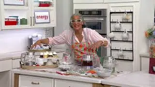 Carla Hall Sweet Heritage 1.2-Liter Mini Electric Kettle on QVC
