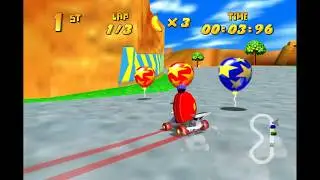 Ancient Lake (BR) - Diddy Kong Racing - 40 sec (emulator)