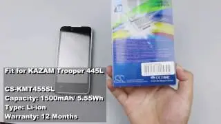 Cameron Sino replacement battery for KAZAM Trooper 445L