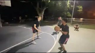 Arun Balaji vs Josh Marion 1v1 basketball