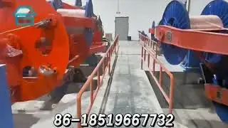 cradle laying-up machine #cable twisting machine # wire stranding machine